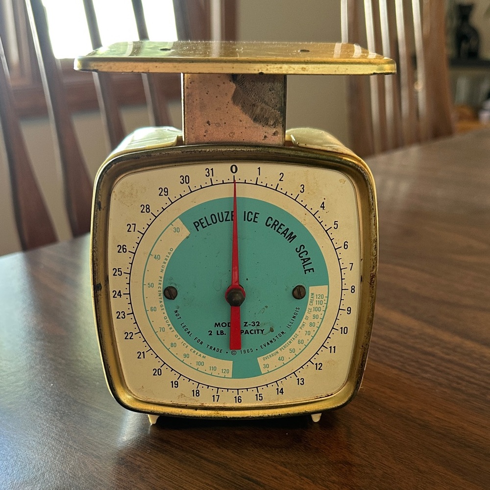 VTG Pelouze Ice Cream Scale